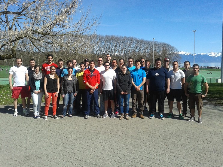 participants au cours de formation RSR/ACVN en avril 2013